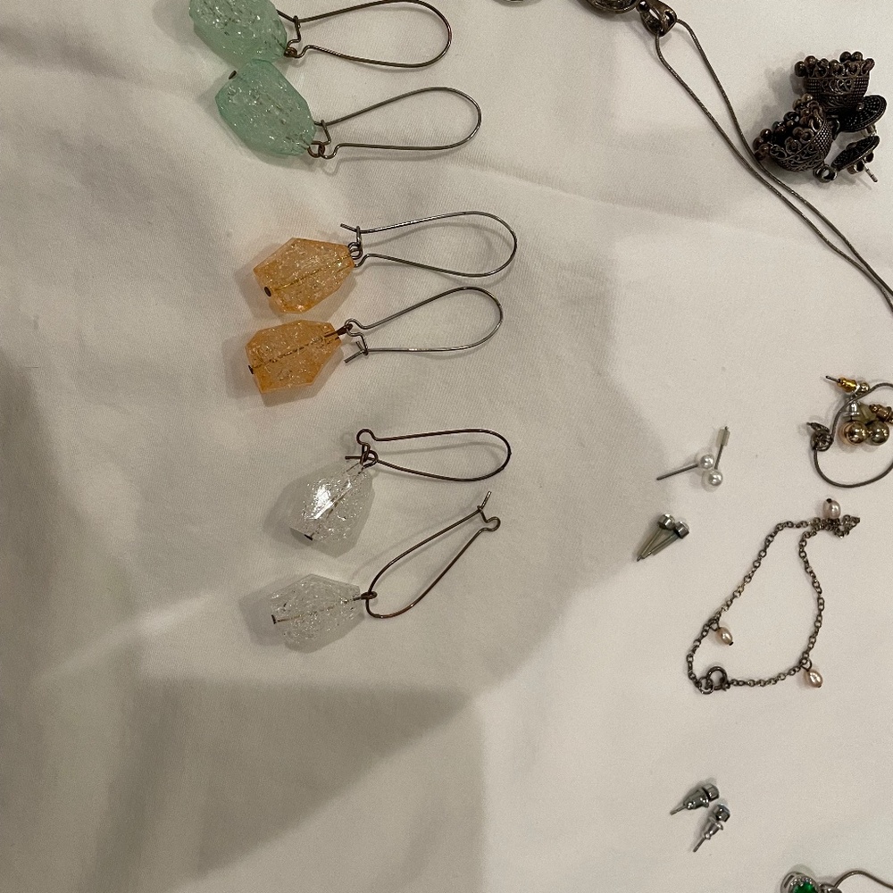 Crystal Drop Earrings